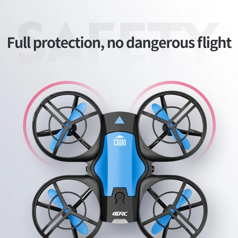 V8 Mini Drone 4K/1080P HD – Wide Angle Camera, WiFi FPV RC Quadcopter, Height Hold Drone Toy by 4DRC