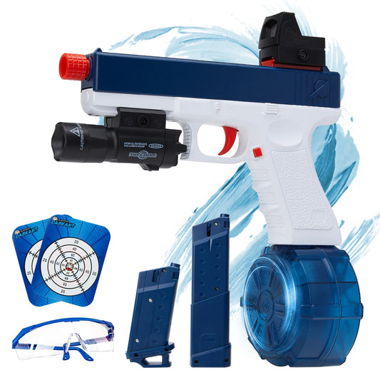 High-Speed Electric Gel Ball Blaster – Automatic & Manual Dual Modes, Water Bullet Toy Gun for Outdoor Games & Gifts